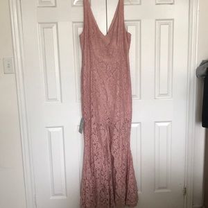 Long lace LeChateau NWT dress